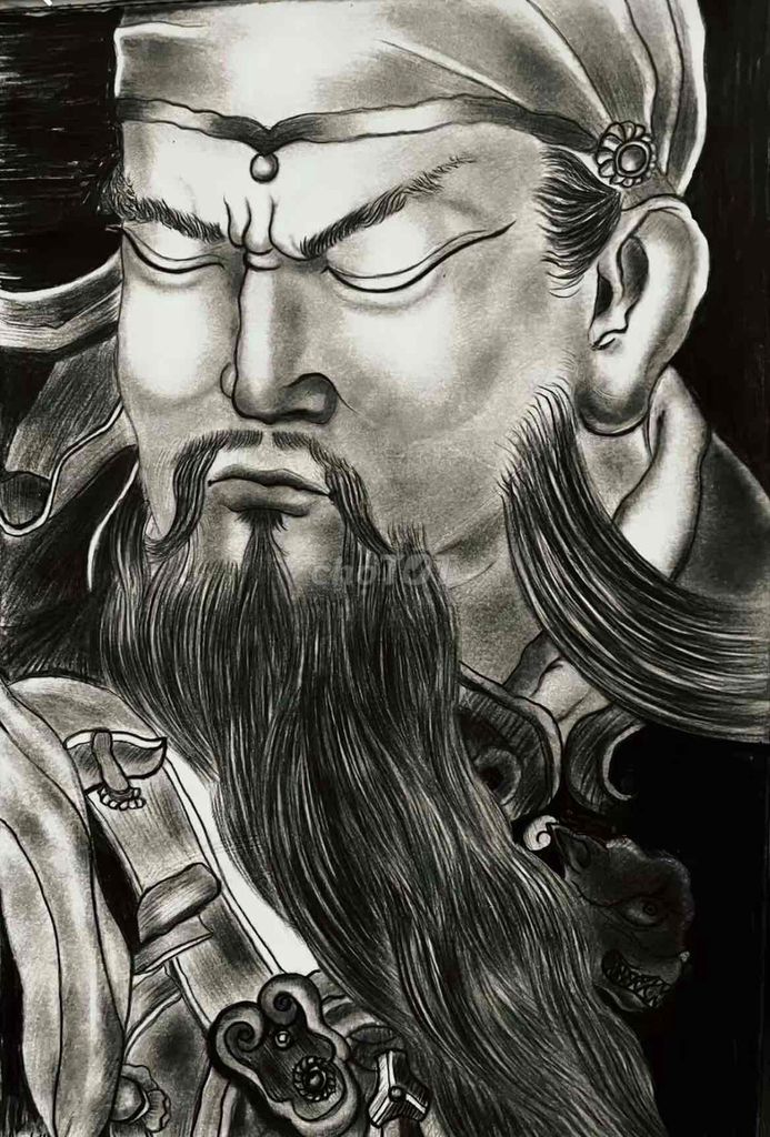 Tranh chân dung chì vẽ tay. Mua bán Đồ sưu tầm, đồ cổ tại Thị xã Bến Cát Bình Dương được đăng bởi Trương Hoàng Thái hình 1