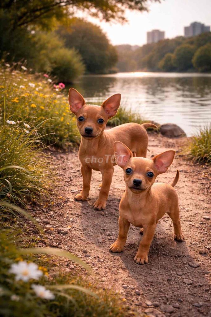 Chó Phốc hươu mini nâu đỏ. Mua bán Chó tại Quận Ba Đình Hà Nội được đăng bởi Nguyễn Minh Thành hình 1