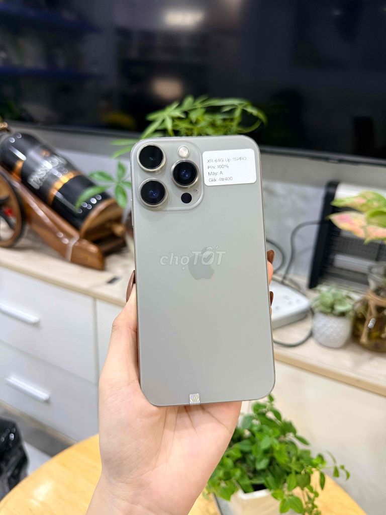 iPhone XR 64GB độ vỏ 15 Pro Titan Đẹp như new. Mua bán Điện thoại tại Huyện Hóc Môn Tp Hồ Chí Minh được đăng bởi Luân Hoài hình 1
