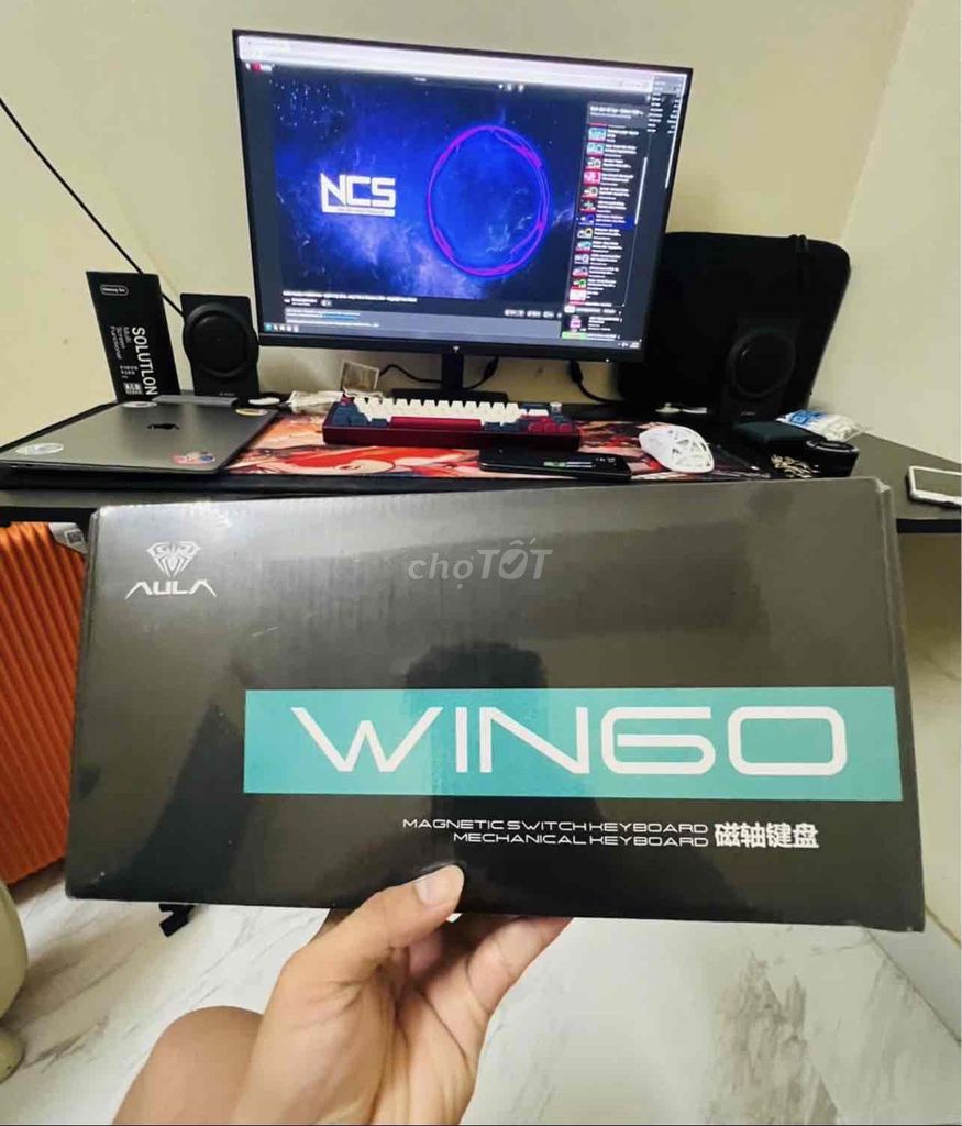 Bàn phím cơ AULA WIN60HE Đen. Mua bán Phụ kiện (Màn hình, Chuột...) tại Quận Hải An Hải Phòng được đăng bởi Vũ Trung Dũng hình 1