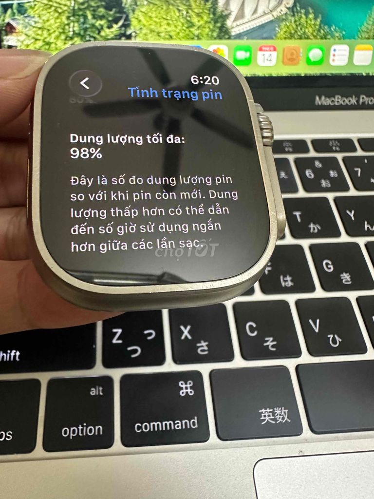 Apple Watch Ultra 2 Titanium Tự nhiên 98%. Mua bán Thiết bị đeo thông minh tại Quận Cầu Giấy Hà Nội được đăng bởi le hieu hình 1