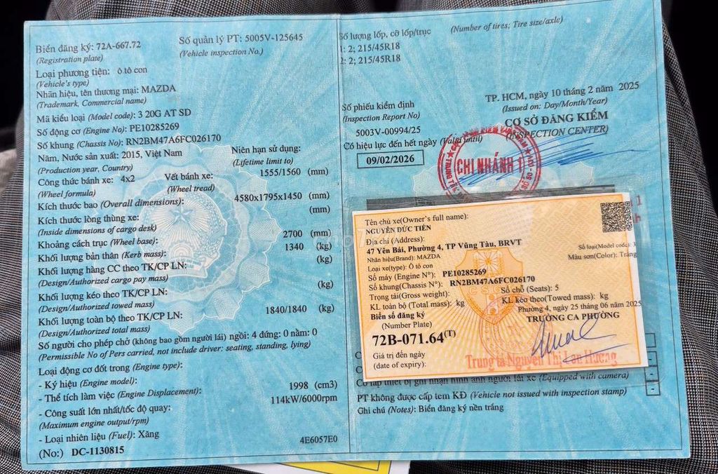 2015 2.0 AT Sedan - 90000 km. Mua bán Ô tô tại Thành phố Vũng Tàu Bà Rịa - Vũng Tàu được đăng bởi Đưc Tiến hình 12