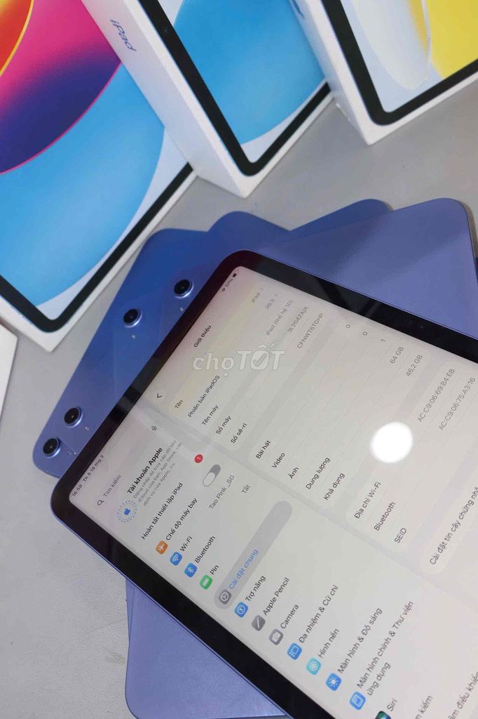 Apple iPad Gen 10 64GB Tím. Mua bán Máy tính bảng tại Thành phố Dĩ An Bình Dương được đăng bởi Vương Nguyễn Tuyết Mai hình 1