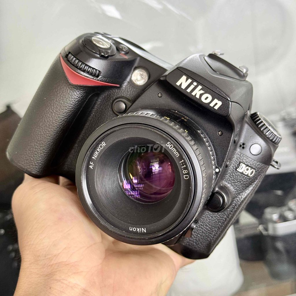 Máy ảnh Nikon D90 Đen. Mua bán Máy ảnh, Máy quay tại Quận 3 Tp Hồ Chí Minh được đăng bởi Trần Đình Đạt hình 1