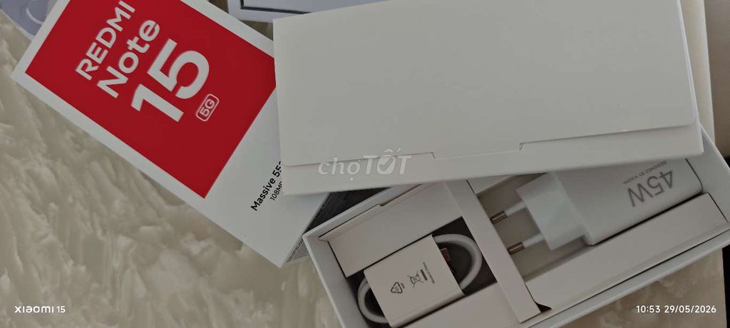Xiaomi Redmi Note 15 5G . Mua bán Điện thoại tại Thành phố Thủ Đức Tp Hồ Chí Minh được đăng bởi  Linh hình 1