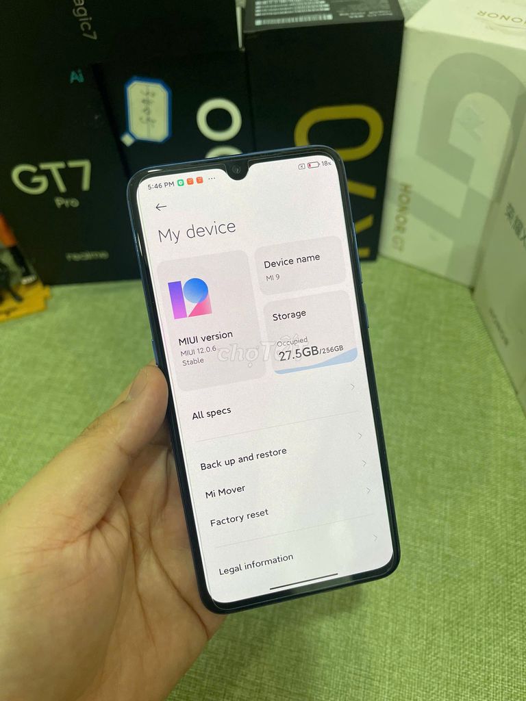Xiaomi Mi 9 8/256 xanh sạc 67w ốp TRẢ GÓP - COD. Mua bán Điện thoại tại Quận Hoàng Mai Hà Nội được đăng bởi Trần Ngọc Hiếu hình 6