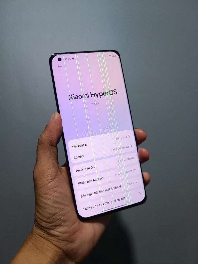 mi 11 ultra chính hãng thanh lí ạ. Mua bán Điện thoại tại Thành phố Long Xuyên An Giang được đăng bởi Trung Mobile  hình 1