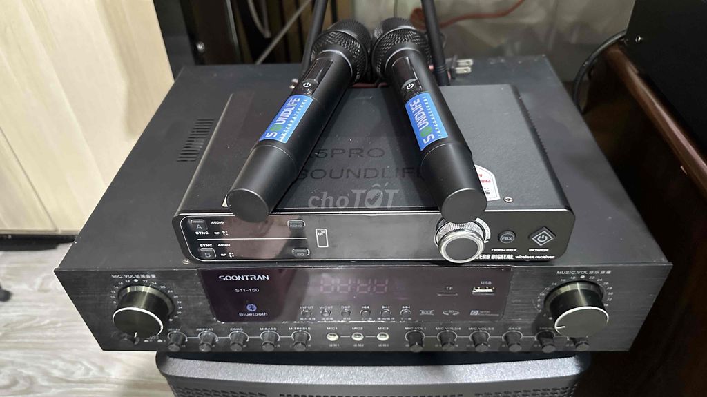 Thanh lý Bộ đẩy liền vang SOONTRAN 450W Đã sử dụng. Mua bán Tivi, Âm thanh tại Quận Long Biên Hà Nội được đăng bởi SOUNDLIFE ÂM THANH CHÍNH HÃNG CAO CẤP hình 1