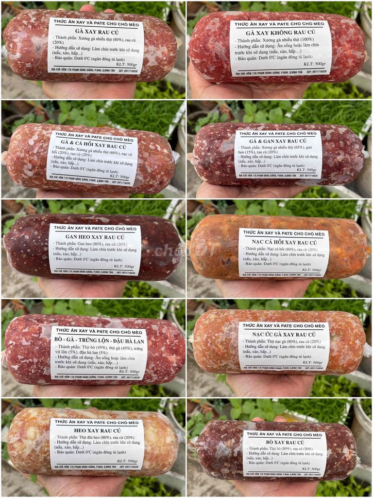 THỨC ĂN XAY & PATE CHO CHÓ MÈO. Mua bán Phụ kiện, Thức ăn, Dịch vụ tại Quận Bình Tân Tp Hồ Chí Minh được đăng bởi Nhung Nguyễn hình 1