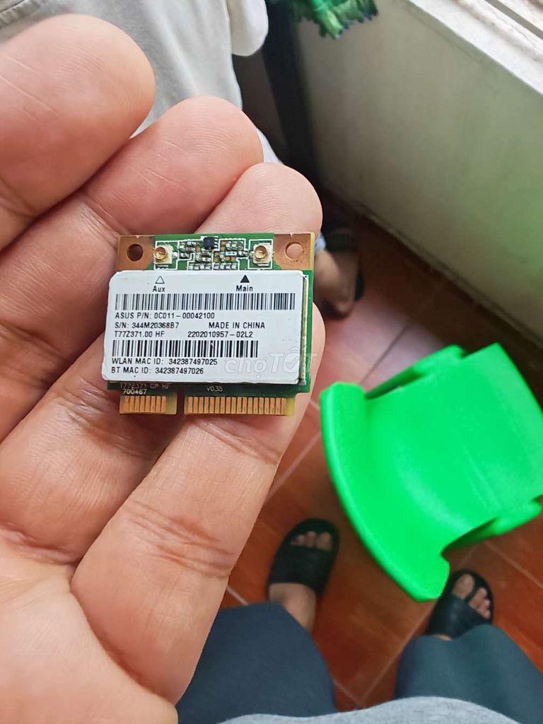 Card Wi-Fi Bluetooth ASUS P/N: 3C011-0042100. Mua bán Linh kiện (RAM, Card...) tại Quận Ba Đình Hà Nội được đăng bởi goocba hình 1