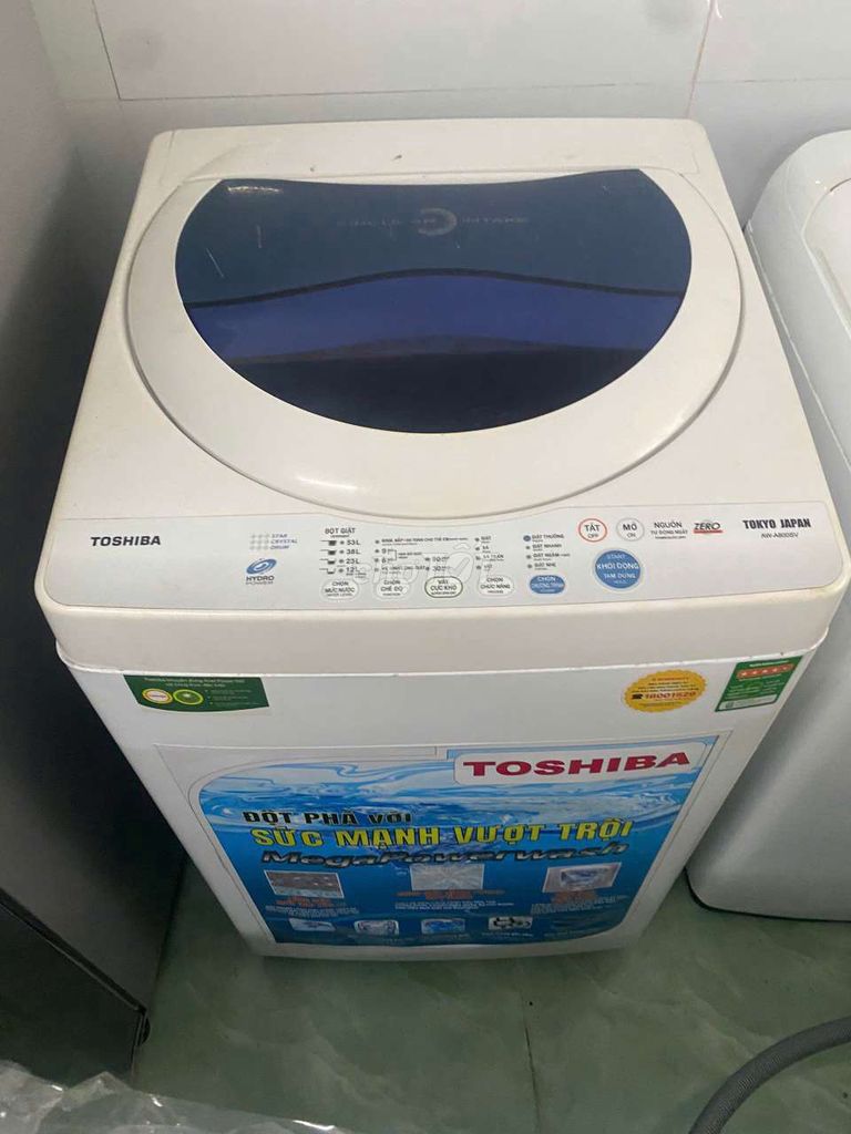 Máy giặt Toshiba AW-AR08V cửa trên 8kg Trắng. Mua bán Máy giặt tại Quận Cái Răng Cần Thơ được đăng bởi Mitsubitshi Nội Địa Cần Thơ hình 1