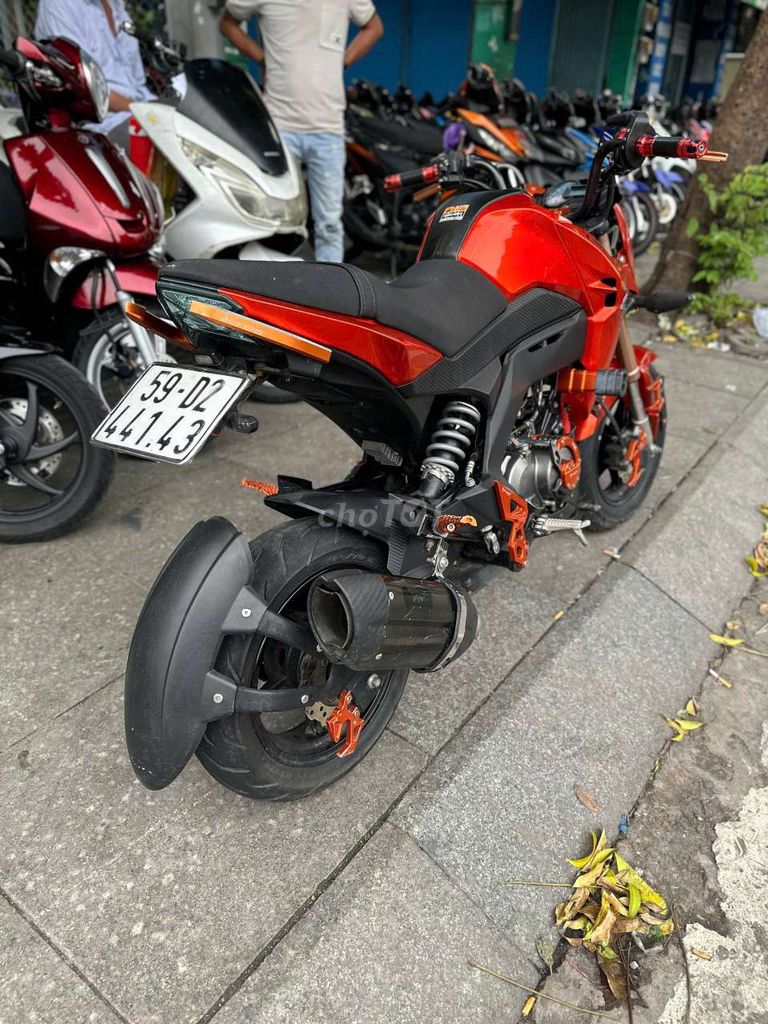 Kawasaki z125 2018 mới 90% Bstp chính chủ. Mua bán Xe máy tại Quận Tân Phú Tp Hồ Chí Minh được đăng bởi Tuanduy hình 5