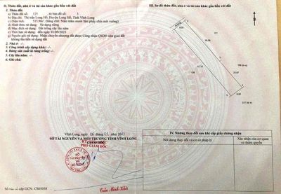 BÁN 1.059,8M - TT LONG HỒ, HUYỆN LONG HỒ, TỈNH VĨNH LONG. Mua bán đất tại Huyện Long Hồ Vĩnh Long được đăng bởi Trần Minh Nhựt