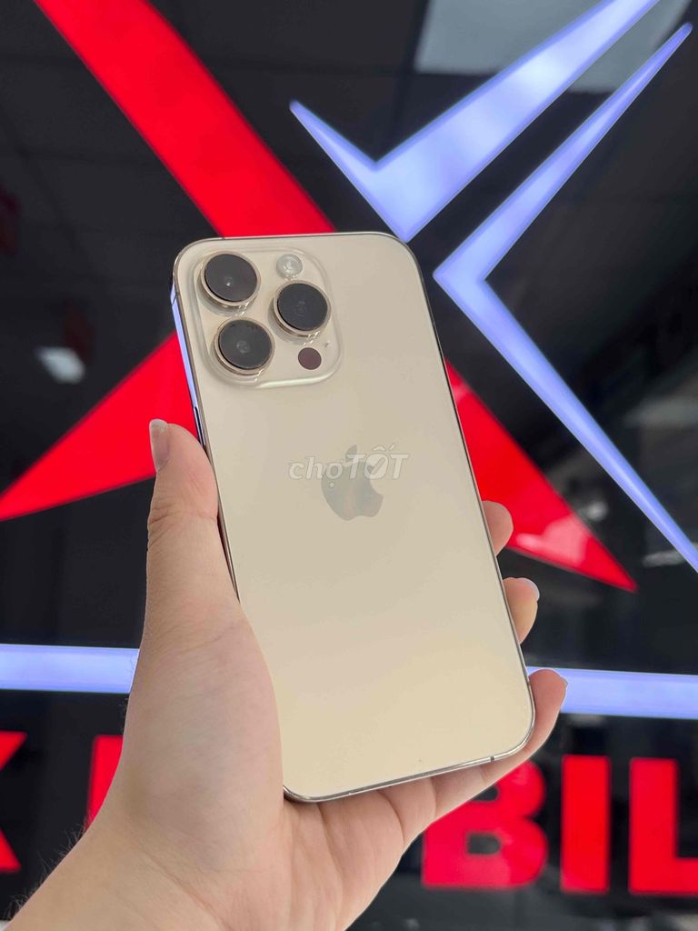 IPHONE 14 PRO 128GB VÀNG GOLD KÈM BH PK TRỌN ĐỜI. Mua bán Điện thoại tại Huyện Trảng Bom Đồng Nai được đăng bởi X Mobile Trảng Bom hình 1