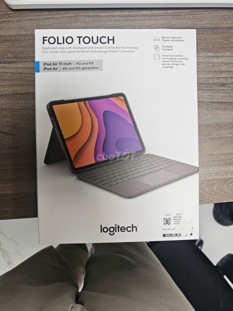 Bao da Logitech Folio Touch iPad Air 11 inch. Mua bán Phụ kiện (Màn hình, Chuột...) tại Quận Cầu Giấy Hà Nội được đăng bởi Nga hình 1