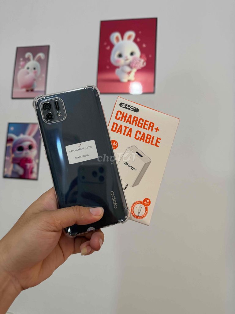 Oppo A16K 3GB/32GB Đen. Mua bán Điện thoại tại Quận Cầu Giấy Hà Nội được đăng bởi Có Ship Toàn Quốc hình 1