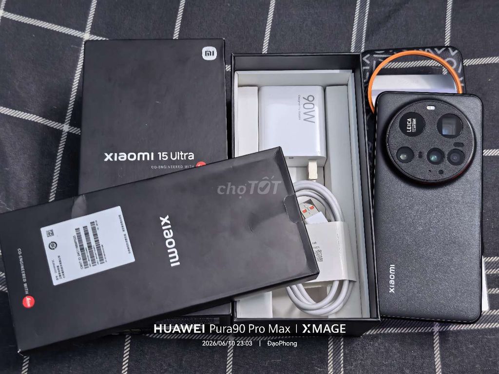 Xiaomi 15 Ultra 256GB Đen Đã sử dụng. Mua bán Điện thoại tại Huyện Củ Chi Tp Hồ Chí Minh được đăng bởi Đạo Phong hình 1