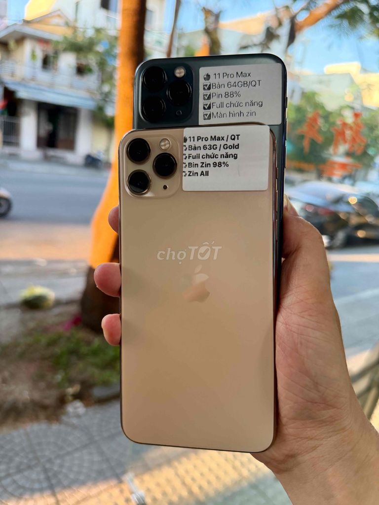 🍎 11 Pro Max  Zin Alll 64G. Mua bán Điện thoại tại Thành phố Huế Thừa Thiên Huế được đăng bởi Hoàng Lộc Smartphone  hình 1