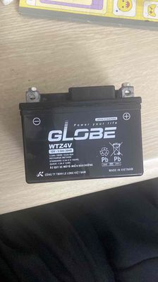 bình ắc quy globe theo xe cũ