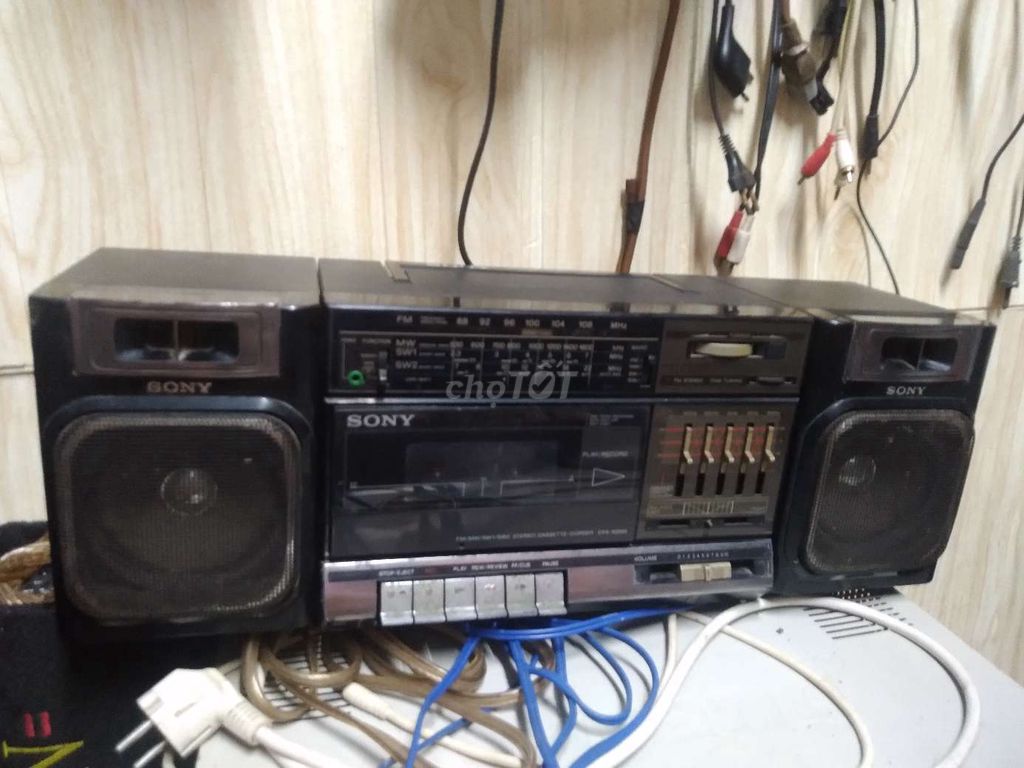 Radio cassette Sony 1000 s