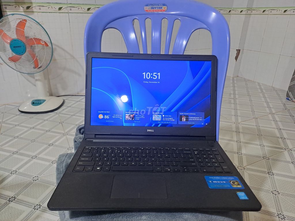 DELL 3558 CORE I5 Th5 RAM 8G VGA GT 920M 4G PIN 3H. Mua bán Laptop tại Thành phố Biên Hòa Đồng Nai được đăng bởi LAPTOP THUẬN PHÁT hình 1