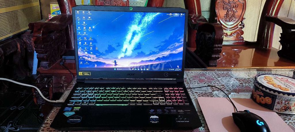 Acer Nitro AN515-57 i5-11400H 16GB/512GB. Mua bán Laptop tại Thành phố Dĩ An Bình Dương được đăng bởi Đồng Phúc Quốc hình 1
