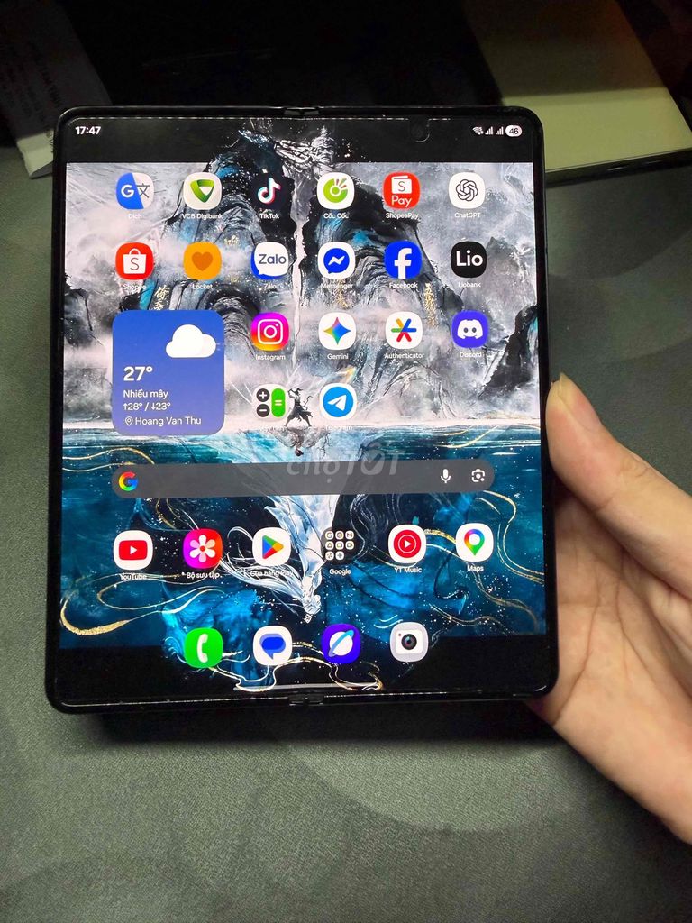 Samsung Z Fold 4 Màn hình trong đẹp. Mua bán Điện thoại tại Quận Hoàng Mai Hà Nội được đăng bởi Ha Yoon hình 1