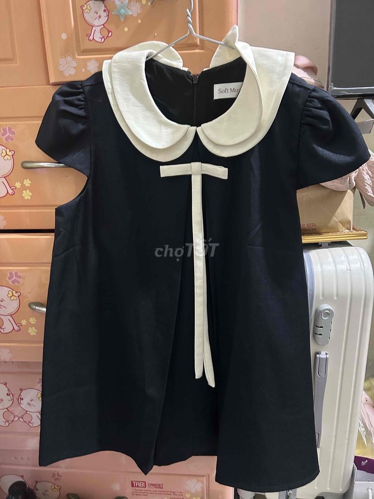 Áo kiểu SOFTMUSE LANI Nữ M Đen. Mua bán Quần áo tại Thành phố Mỹ Tho Tiền Giang được đăng bởi Xuan Vi hình 1