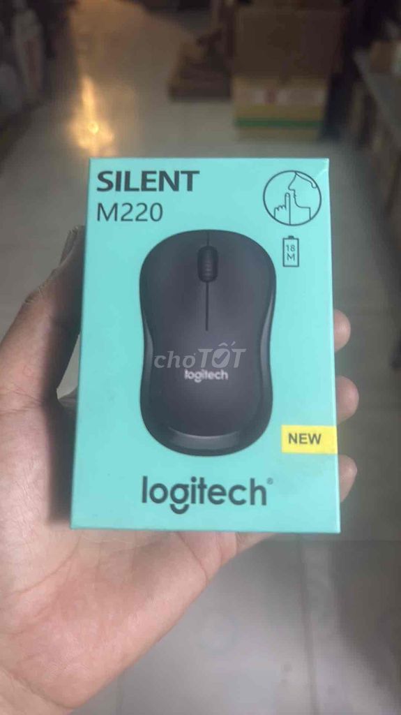 Xả kho tết chuột ko dây Logitech m220 mới