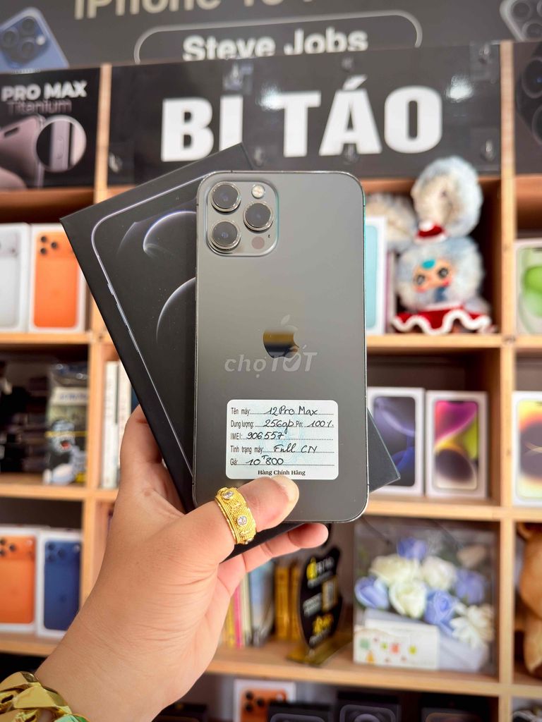 Apple iPhone 12 Pro Max 256GB Graphite. Mua bán Điện thoại tại Thành phố Long Xuyên An Giang được đăng bởi Bi Táo Store hình 1