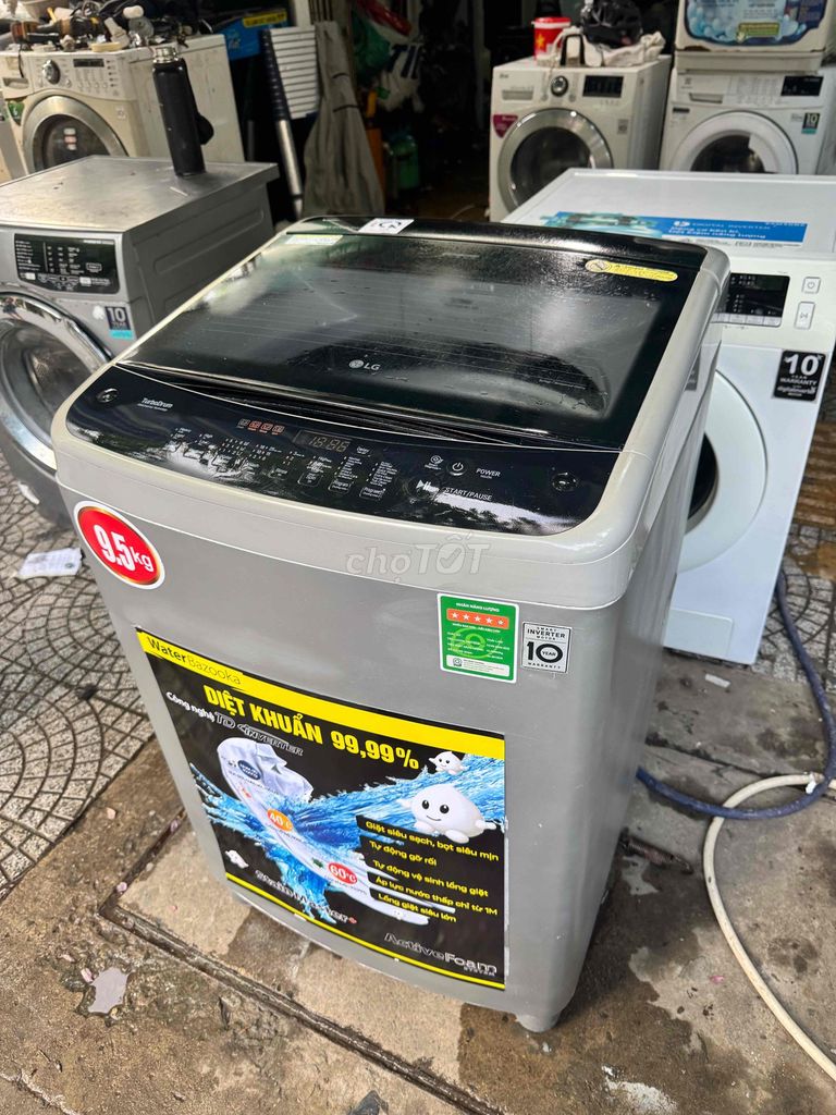 Thanh lý máy giặt LG inveter 9.5KG còn mới tin. Mua bán Máy giặt tại Quận Thanh Khê Đà Nẵng được đăng bởi Phúc Đỗ hình 1