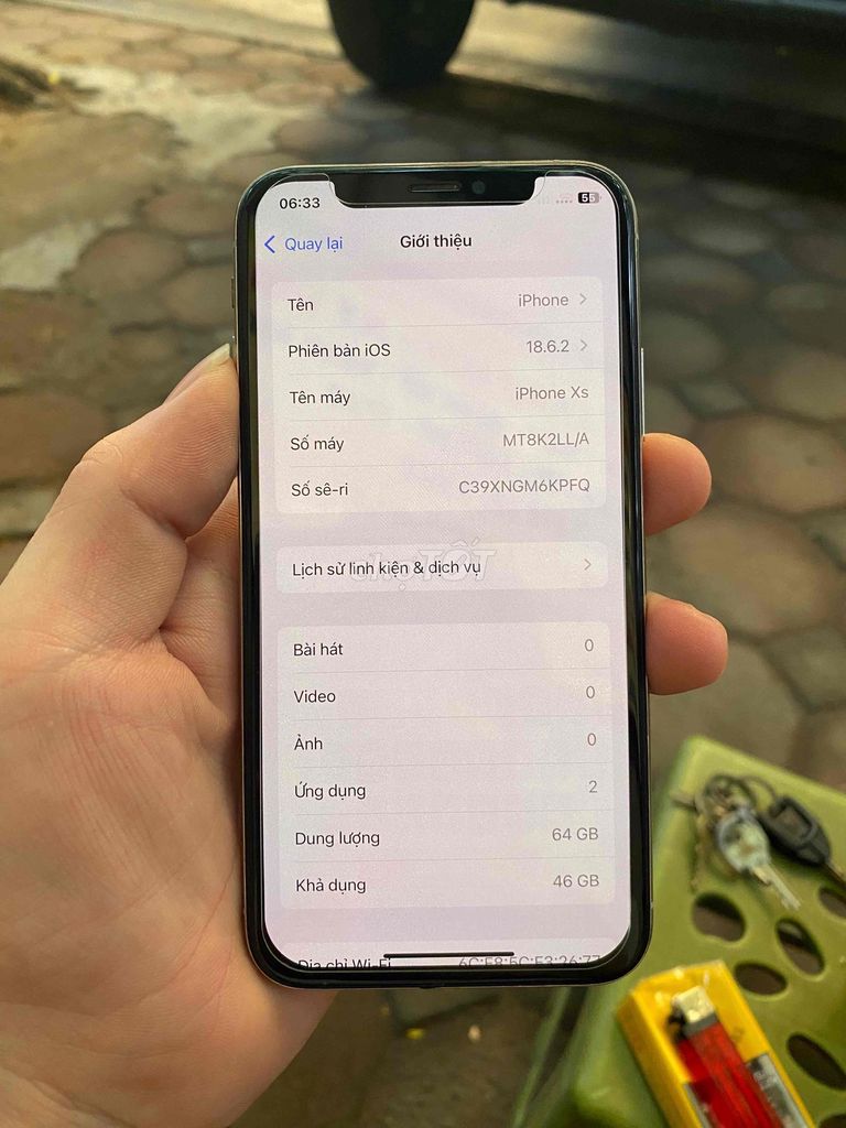 Apple iPhone Xs 64GB  máy thay màn. Mua bán Điện thoại tại Quận Ba Đình Hà Nội được đăng bởi phạm hưng hình 1