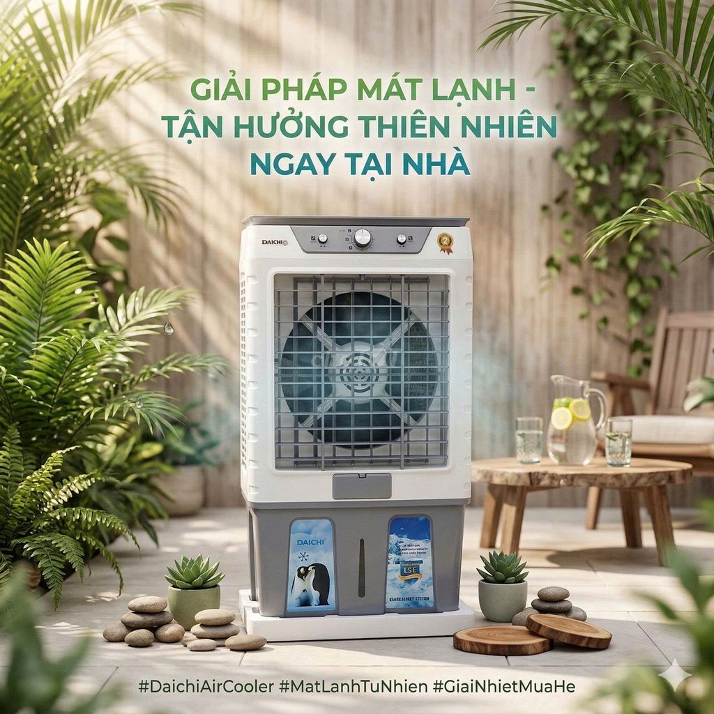 Quạt điều hòa DAICHIO 60L - BÁN TRẢ GÓP TẠI NHÀ. Mua bán Quạt tại Huyện Bến Cầu Tây Ninh được đăng bởi TRẢ GÓP TẠI NHÀ hình 1