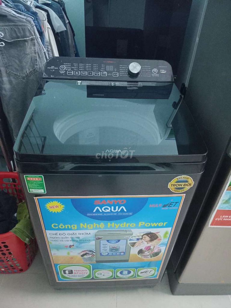 Thanh lý máy giặt AQUA 10kg inverter có BH