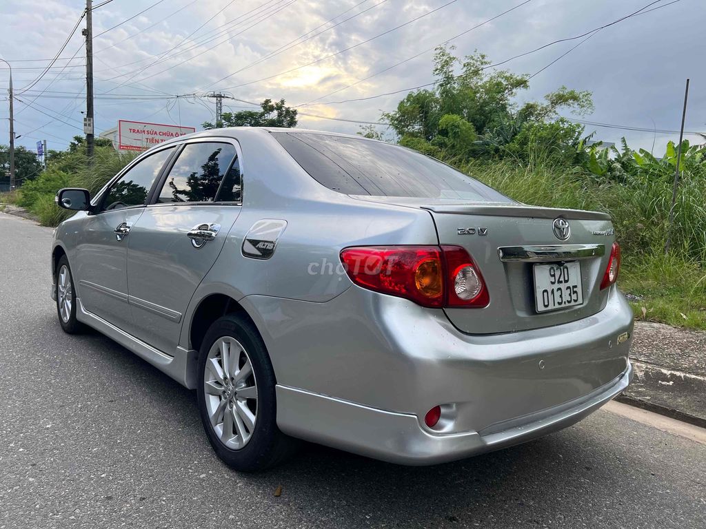 Toyota Corolla Altis 2009 2.0V - 155463 km. Mua bán Ô tô tại Huyện Hòa Vang Đà Nẵng được đăng bởi TRƯỜNG XUÂN hình 14