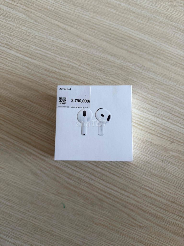 Tai nghe AirPods 4 new 100%. Mua bán Tivi, Âm thanh tại Quận Cái Răng Cần Thơ được đăng bởi Táo Bình Minh hình 1