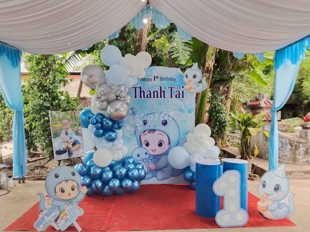 Dịch vụ trang trí sinh nhật bé trai. Dịch vụ tại Thành phố Thủ Dầu Một Bình Dương được đăng bởi TiTi Vỹ hình 1