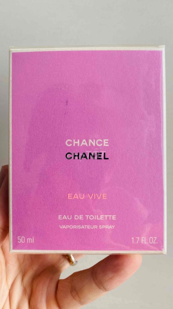 Nước hoa Chanel Chance Eau Vive Nữ 50ml. Mua bán Nước hoa tại Quận 3 Tp Hồ Chí Minh được đăng bởi kiệt hình 1