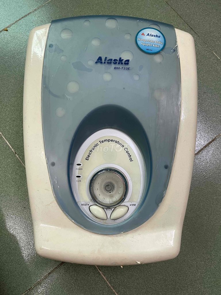 Máy tắm nước nóng Alaska BH-733E không có bơm. Mua bán Thiết bị vệ sinh, nhà tắm tại Quận 10 Tp Hồ Chí Minh được đăng bởi Vũ Tâm hình 1