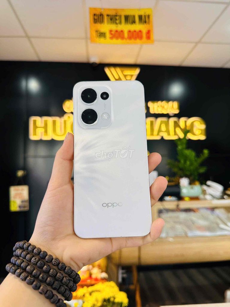 Oppo Reno 13 5G 256G Trắng. Mua bán Điện thoại tại Thành phố Bến Tre Bến Tre được đăng bởi HươngGiangmobile hình 1
