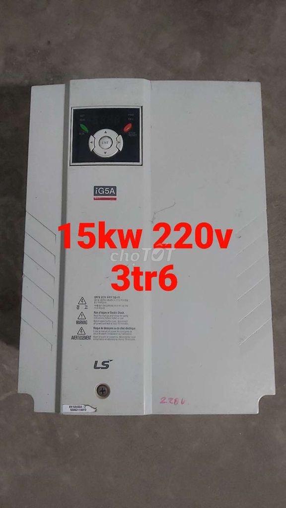 Biến tần LS iG5A 15kW 220V. Mua bán Đồ chuyên dụng, Giống nuôi trồng tại Huyện Quỳ Hợp Nghệ An được đăng bởi Luc hình 1