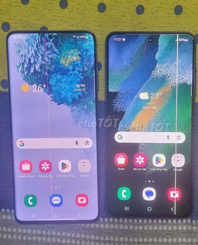 Samsung S21Fe+S20Plus full . Mua bán Điện thoại tại Quận 6 Tp Hồ Chí Minh được đăng bởi Chợ Lớn hình 1