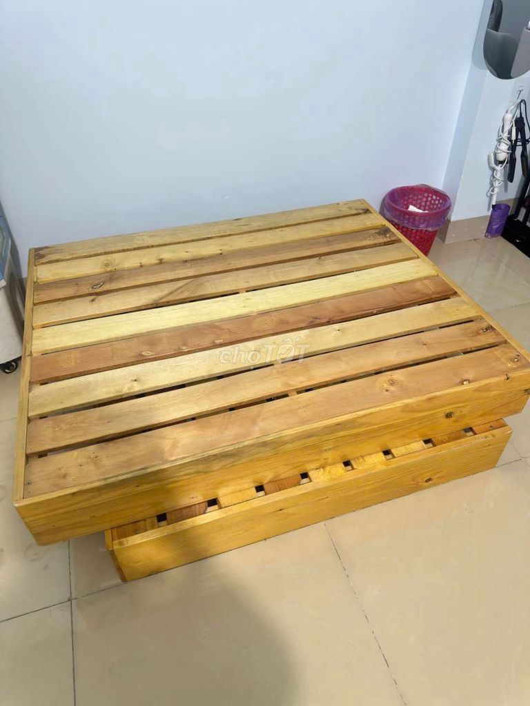 Pallet 1m4 x 2m cao 18cm. Mua bán Giường, chăn ga gối nệm tại Thị xã Phú Mỹ Bà Rịa - Vũng Tàu được đăng bởi HUY hình 1