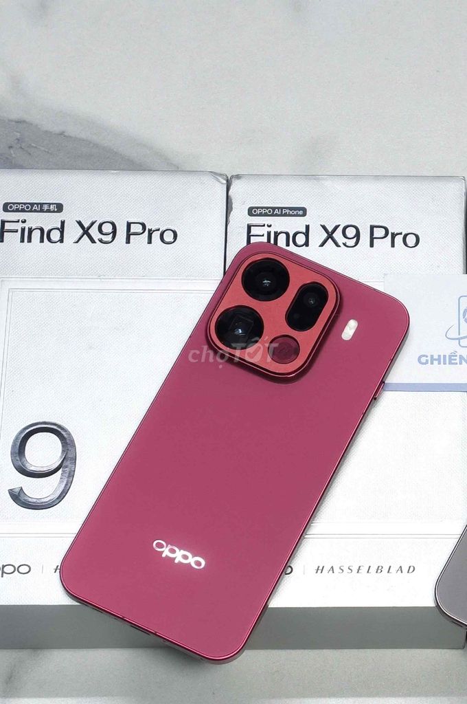 OPPO Find X9 Pro Đỏ Chính Hãng 16/512Gb fullbox 99. Mua bán Điện thoại tại Thành phố Dĩ An Bình Dương được đăng bởi Khôi Ghiền Phone  hình 1