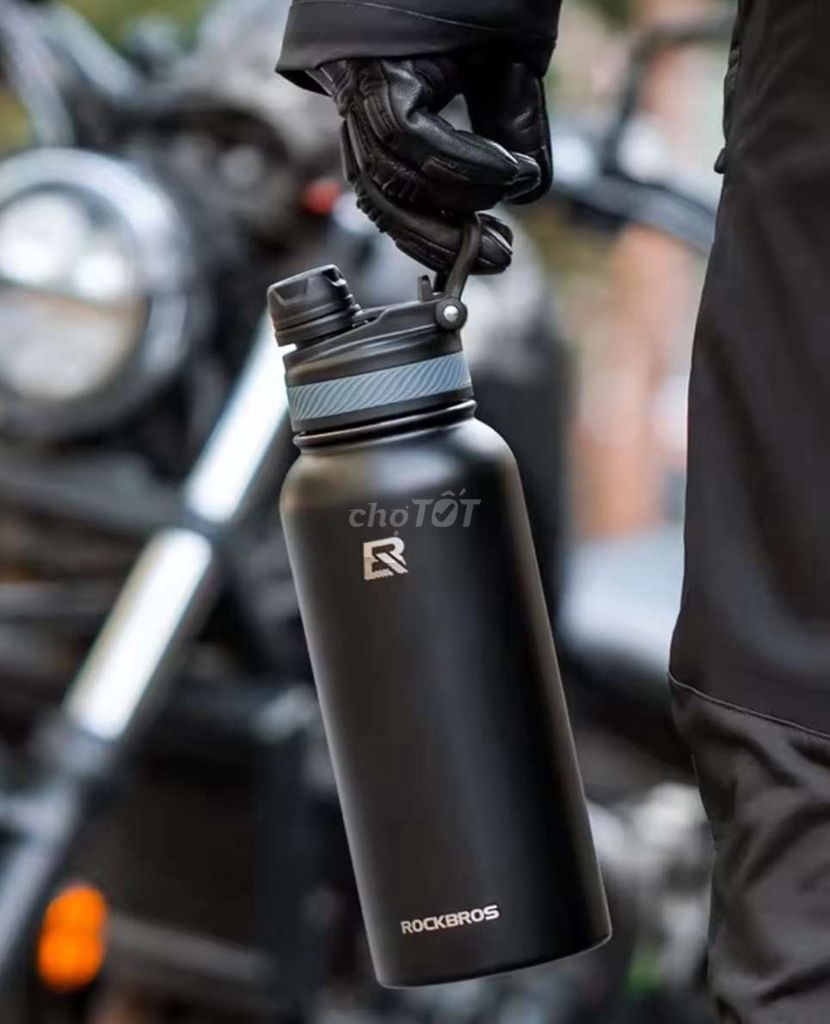 Bình giữ nhiệt ROCKBROS Inox 304 Đen. Mua bán Dụng cụ nhà bếp tại Quận Bình Thuỷ Cần Thơ được đăng bởi Phạm Thế hình 1