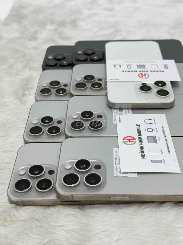 15 PRO MAX 256GB 512GB VN LL 99%-GÓP 0Đ-THU MUA. Mua bán Điện thoại tại Quận 7 Tp Hồ Chí Minh được đăng bởi Hoàng Hiệp Mobile hình 1