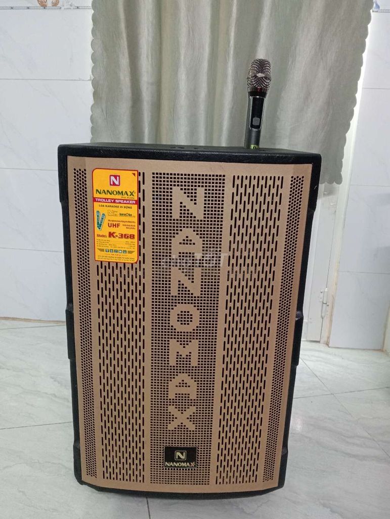 Loa kéo Nanomax K-368. Mua bán Tivi, Âm thanh tại Quận 6 Tp Hồ Chí Minh được đăng bởi ĐOÀN VĂN SƠN  hình 1