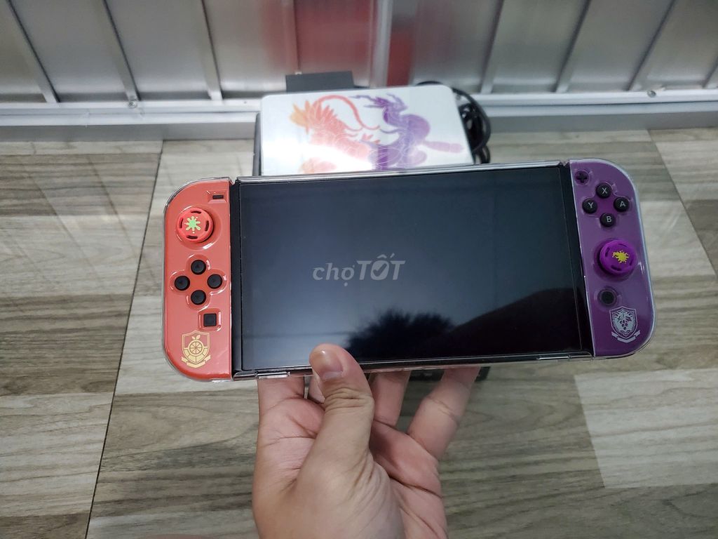 Nintendo Switch OLED Pokemon Zin Fullbox likenew