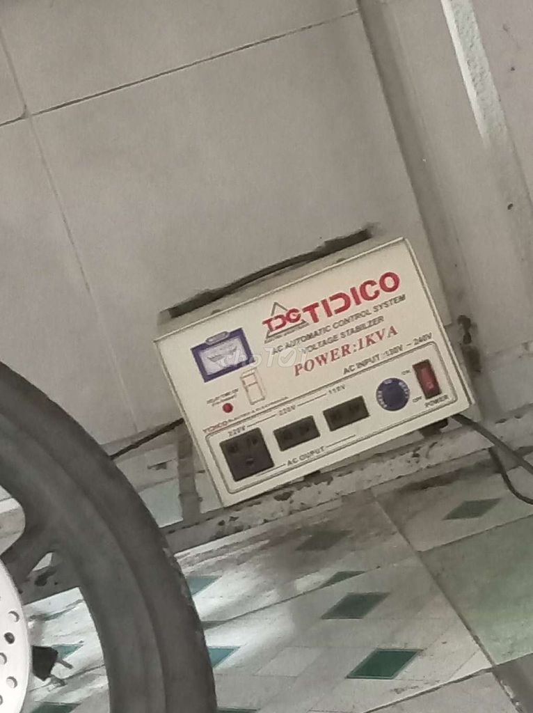 Ổn áp DCTIDICO 1KVA đã sd (giá thương lượng). Mua bán Đồ chuyên dụng, Giống nuôi trồng tại Thành phố Thủ Đức Tp Hồ Chí Minh được đăng bởi Bảo Khanh hình 1