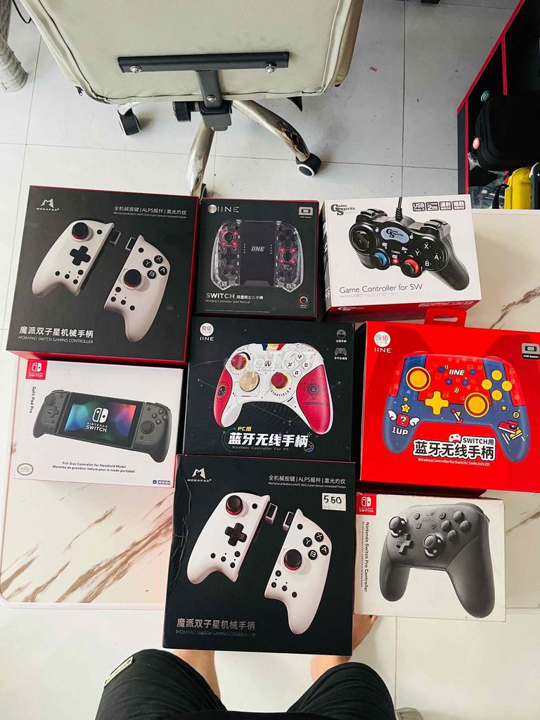 Tay cầm Switch 2nd. Mua bán Thiết bị chơi game tại Quận 5 Tp Hồ Chí Minh được đăng bởi school stone hình 1